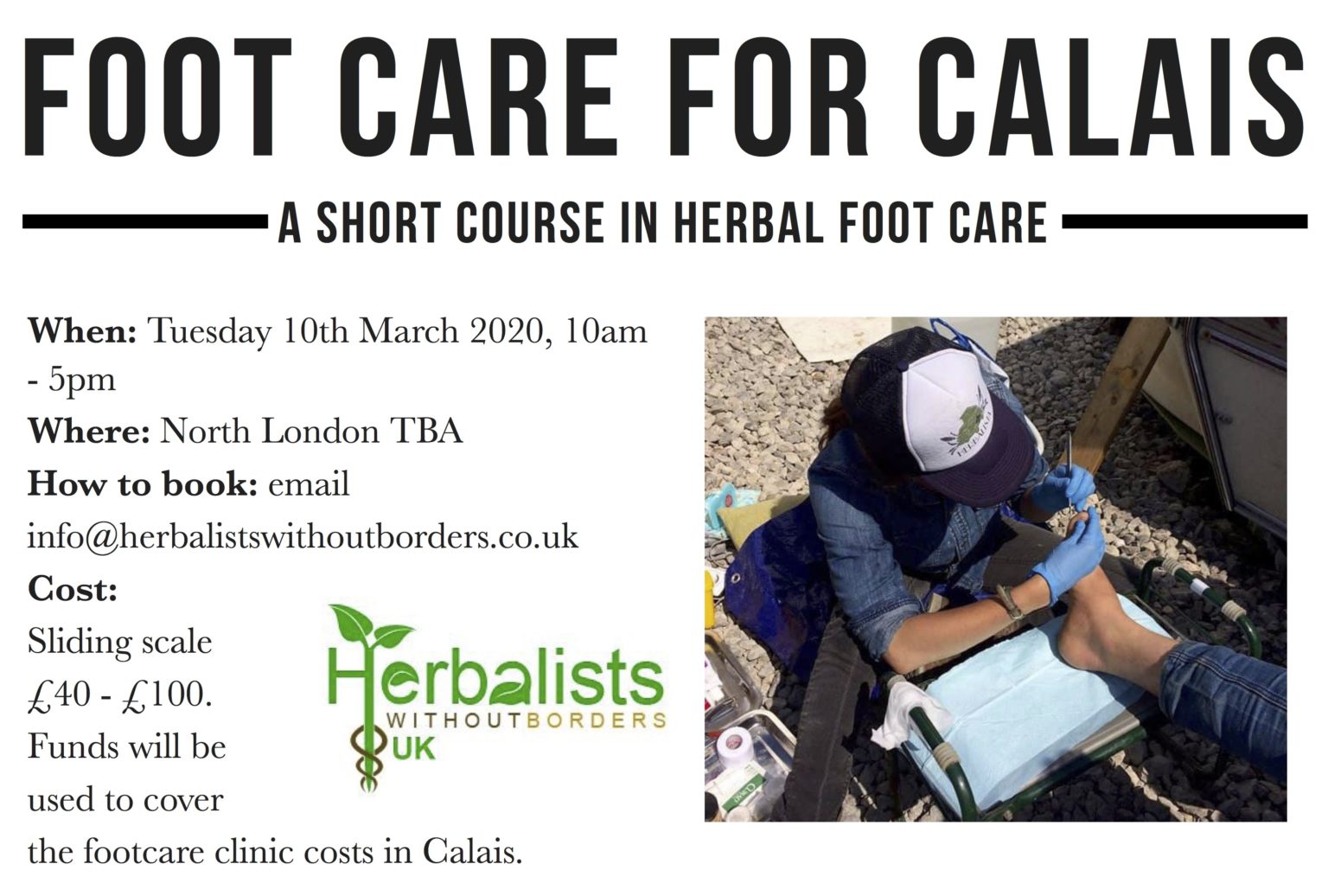 Foot Care for Calais A Short Course in Herbal Footcare Solidarity