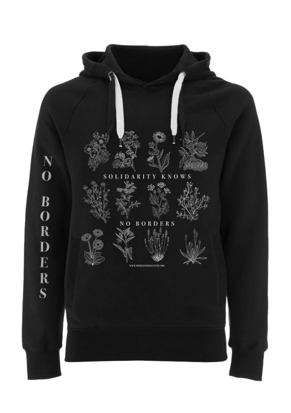 Plants Know No Borders Hoodies (sliding-scale fundraiser £40 - £60) - Image 2