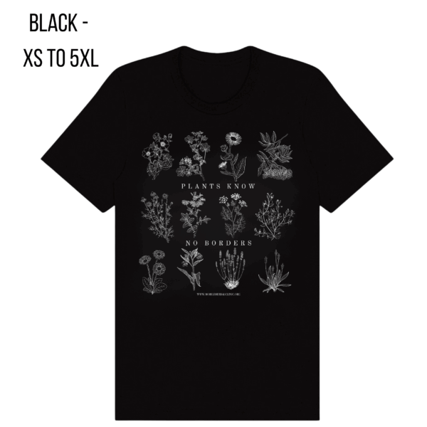 US/Mexico - Plants Know No Borders T-shirt - English version ($20 - $40 USD) - Image 2