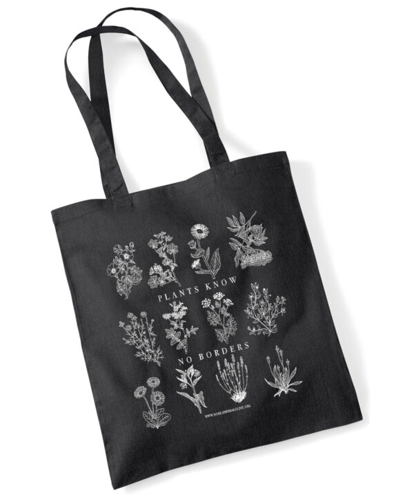 Plants Know No Borders Prints Tote Bags