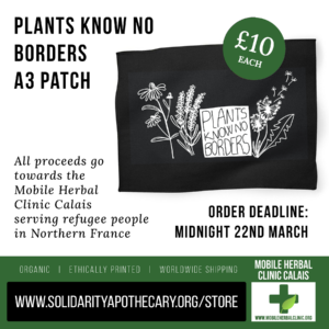 New! Plants Know No Borders A3 Patches